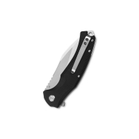 Нож складной полуавтоматический QSP KNIFE Snipe сталь D2 рукоять G-10 черная превью 2