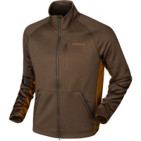 Куртка HARKILA Borr Hybrid Fleece цвет Slate Brown / Rustique Clay превью 1