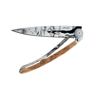 Нож DEEJO Tattoo 37 гр. Juniper Wood / climb