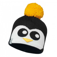 Шапка BUFF Child Knitted & Polar Hat Penguin цв. Black-Black-Standard/Od