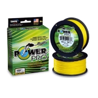 Плетенка POWER PRO 455 м цв. Желтый 0,41 мм