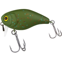 mat glitter olive