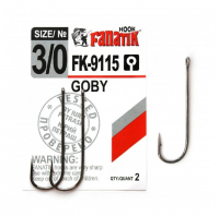 Крючок одинарный FANATIK FK-9115 Goby № 3/0 (2 шт.)