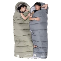 Спальный мешок-одеяло NATUREHIKE M400 цвет Grey превью 7