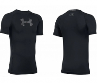 Термокофта UNDER ARMOUR HeatGear Armour Compression LS New цвет Black / Halo Gray