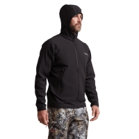 Толстовка SITKA Alpha Fleece Hooded Jacket цвет Black превью 7