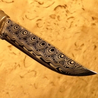 Нож MARTTIINI Lynx Damascus (100/215) в под.уп. превью 2