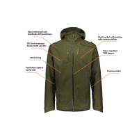 Куртка ALASKA MS Apex Pro Jacket цвет Hunter Green превью 2