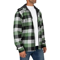 Рубашка SIMMS Coldweather Hoody цвет Moss Green Buffalo Plaid превью 5