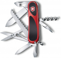 Нож VICTORINOX EvoGrip S17 85мм 15 функций цв. Красный / черный