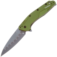 Нож складной KERSHAW Dividend CPM D2/N690 рукоять Алюминий 6061-Т6 цв. Олива превью 1