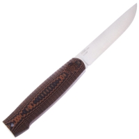 Нож OWL KNIFE North сталь M398 рукоять G10 черно-оранжевая превью 4