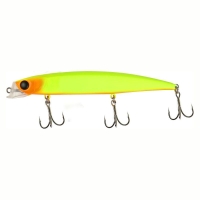 Воблер JACKALL Rada Minnow 114 цв. chartreuse & orange head