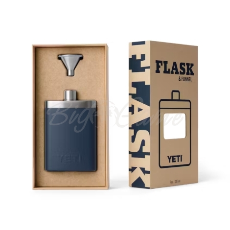 Фляжка YETI Flask SS цв. Navy фото 2