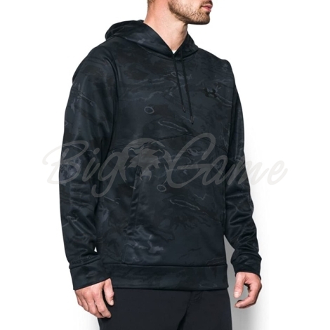 Худи UNDER ARMOUR Icon Camo Hoodie Up Top цвет Schwarz Tonal Reaper / Graphit фото 3