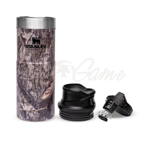 Термокружка STANLEY Classic The Trigger Action Travel Mug цвет Миллитари Хаки фото 2