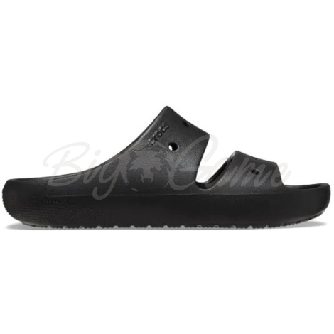 Шлепанцы CROCS Classic Sandal v2 цвет черный фото 1