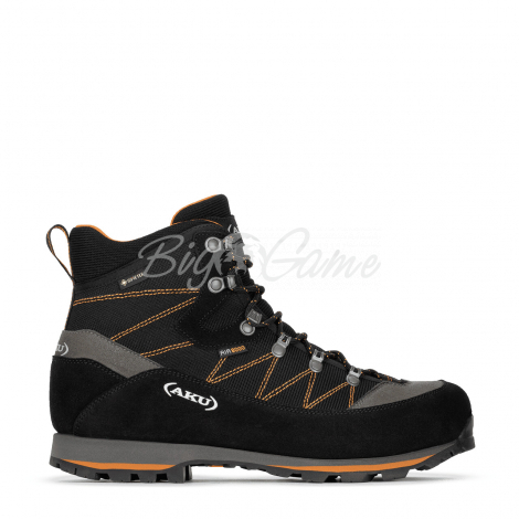 Ботинки горные AKU Trekker III Wide GTX цвет Black / Orange фото 5