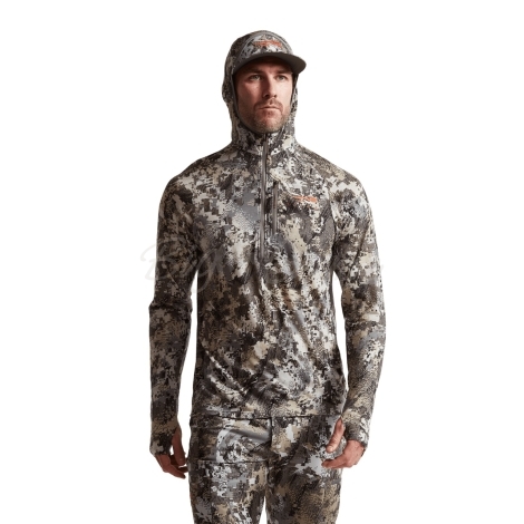 Термокофта SITKA Core Merino 120 Hoodie цвет Optifade Elevated II фото 6