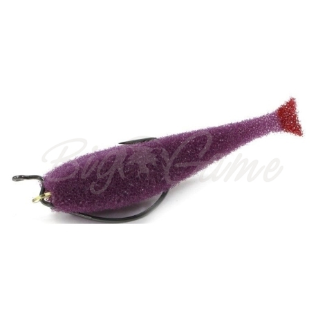 Поролоновая рыбка LEX Classic Fish 8 OF2 P (фиолетовое тело / красный хвост) фото 1