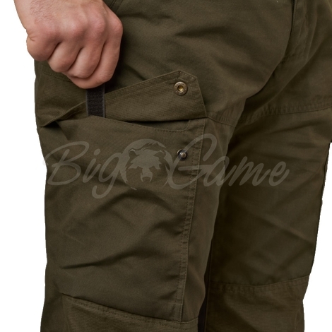 Брюки HARKILA Asmund Trousers цвет Willow green фото 4