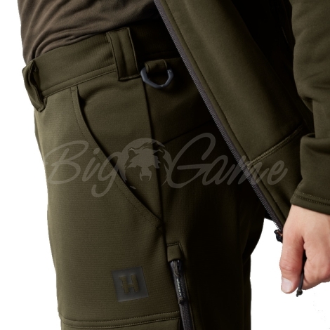 Брюки HARKILA Deer Stalker light trousers цвет Willow green / Shadow brown фото 3