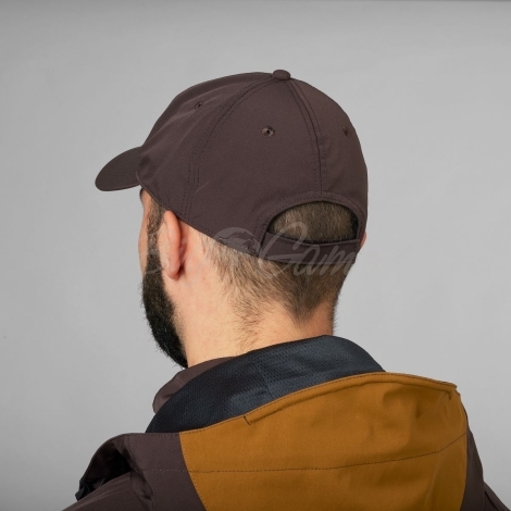 Бейсболка SEELAND Active Cap цвет Dark Brown фото 2