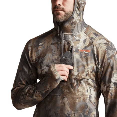 Водолазка SITKA Core Merino 330 Hoody цвет Optifade Timber фото 2