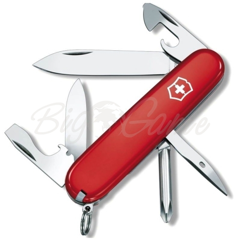 Нож VICTORINOX Tinker 91мм 12 функций цв. красный фото 1