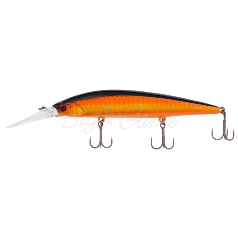 Воблер JACKALL Rerange 110SP DR цв. double clutch gold & black фото 2