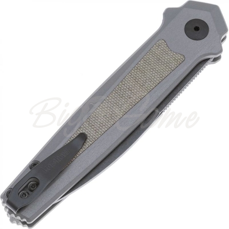 Нож автоматический KERSHAW Launch 15 сталь Magnacut рукоять Алюминий, Микарта цв. Серый фото 4