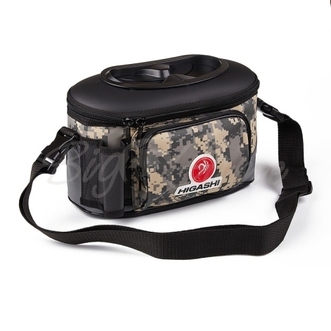 Сумка для рыбы HIGASHI Live bait box 4,5 л цвет Digital Camo фото 1