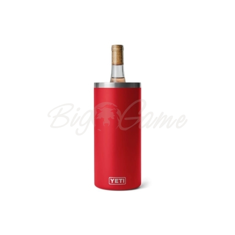 Термос YETI Rambler Wine Chiller для бутылки 750 мл цвет Rescue Red фото 2