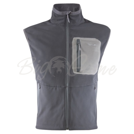 Жилет SITKA Jetstream Vest цвет Woodsmoke фото 1