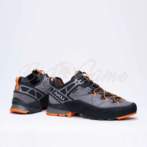 Кроссовки горные AKU Rock DFS II GTX цвет Grey / Orange фото 2