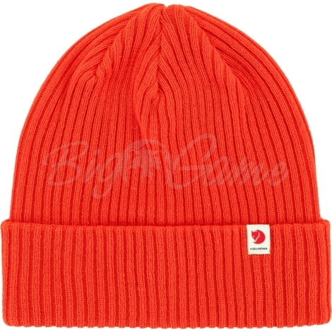 Шапка FJALLRAVEN Rib Hat цвет Flame Orange фото 2