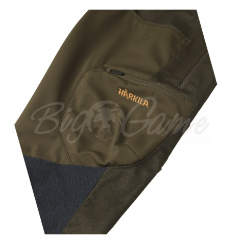 Брюки HARKILA Mountain Hunter Hybrid Trousers цвет Willow green фото 4
