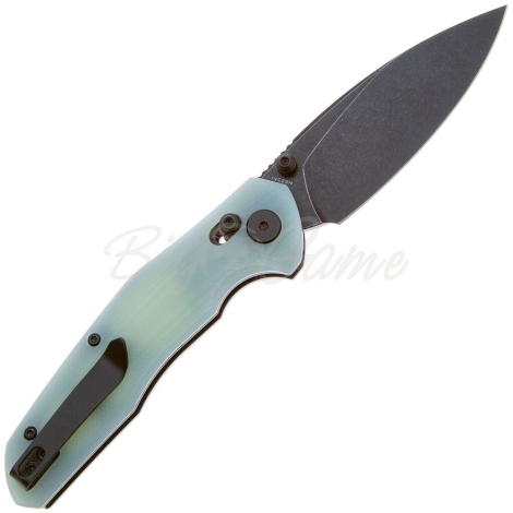 Нож складной BESTECH Ronan 14C28N рукоять стеклотекстолит G10 цв. Зеленый фото 4