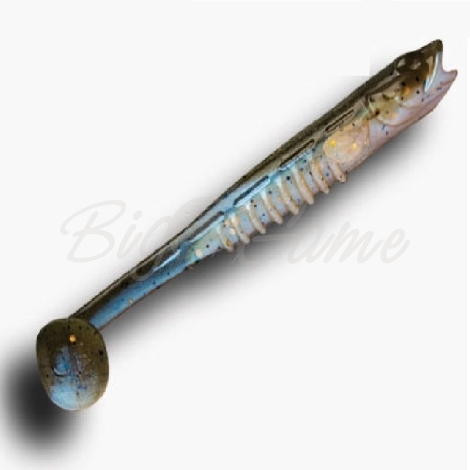 Виброхвост CRAZY FISH Nano Minnow Float 5" (4 шт.) зап. креветка + кальмар, код цв. 3d фото 1