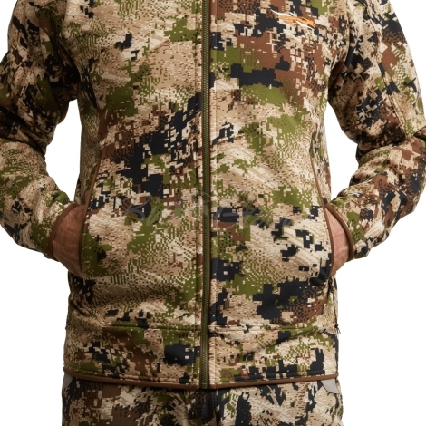 Толстовка SITKA Alpha Fleece Hooded Jacket цвет Optifade Subalpine фото 2