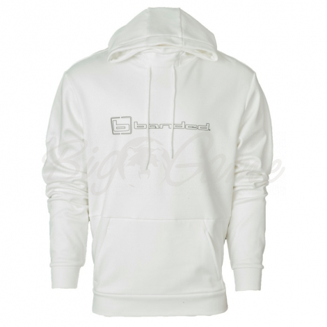 Худи BANDED Logo Hoodie цвет White фото 1