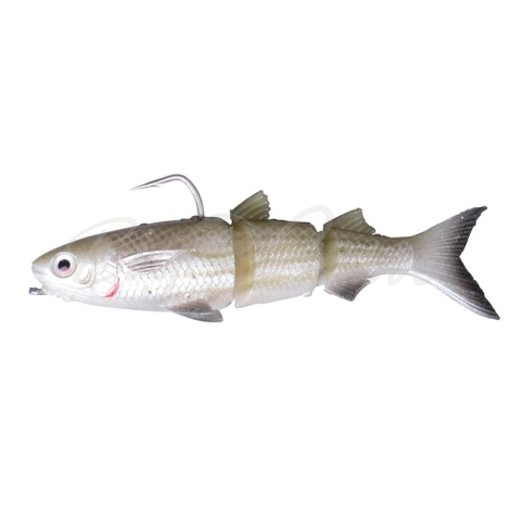 Приманка SAVAGE GEAR 3D TPE Mullet SS 13 см цв. 02-Green Silver фото 1