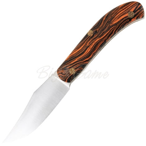 Нож охотничий BEAVER KNIFE HuliGun 10201 сталь Х12МФ рукоять Авторская микарта фото 1