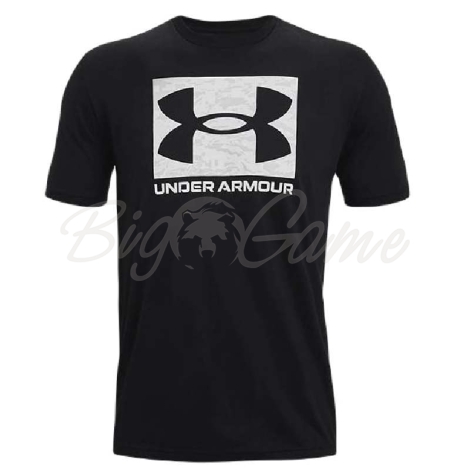 Футболка UNDER ARMOUR ABC Camo Boxed Logo Ss цвет черный фото 5