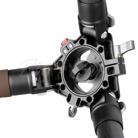 Сошка-трость LEOFOTO трипод LN-404C Carbon,Адаптер-чаша BA-75L,База платформы YB-75LC Long фото 2