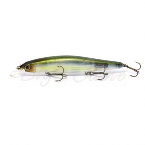 Воблер DAIWA Steez Minnow 110SP SR цв. Natural Ghost Shad фото 1