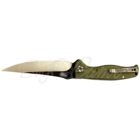 Нож QSP KNIFE Gavial складной цв. зеленый фото 5