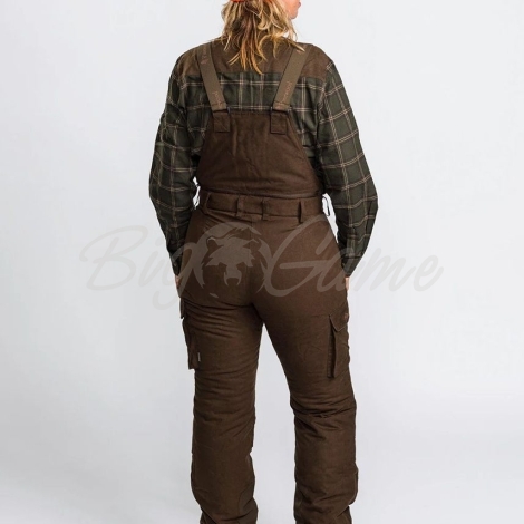 Полукомбинезон PINEWOOD WS Smaland abisko Hunting Trousers 2.0 цвет Suede Brown фото 3