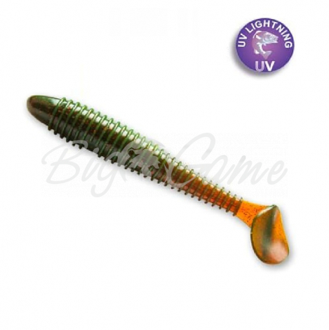 Виброхвост CRAZY FISH Vibro Fat 4,7" (4 шт.) зап. кальмар, код цв. 14 фото 1