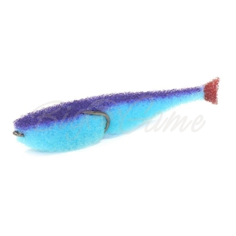 Поролоновая рыбка LEX Classic Fish CD 11 BLPB (синее тело / фиолетовая спина / красный хвост) фото 1